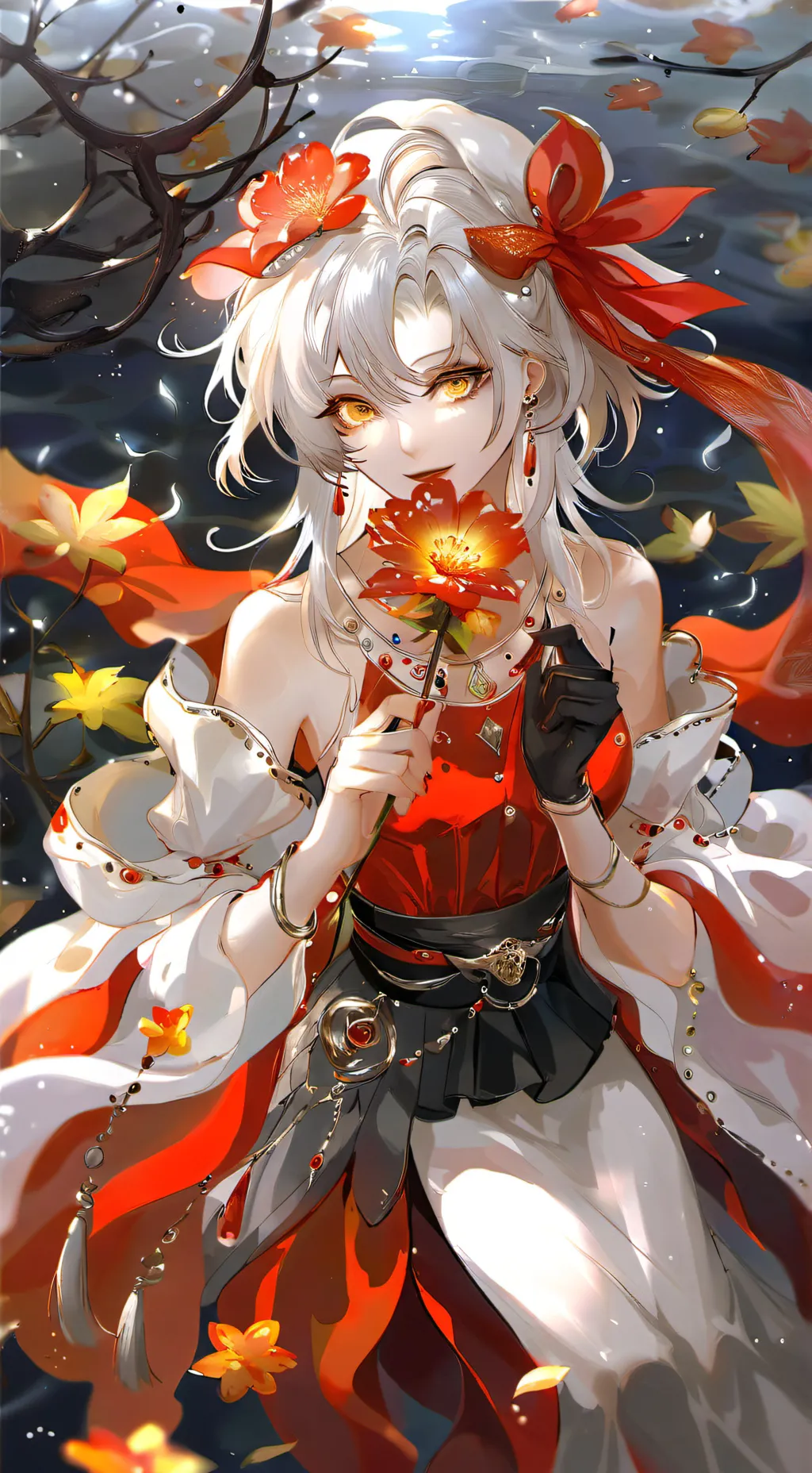 ai character: Ash background