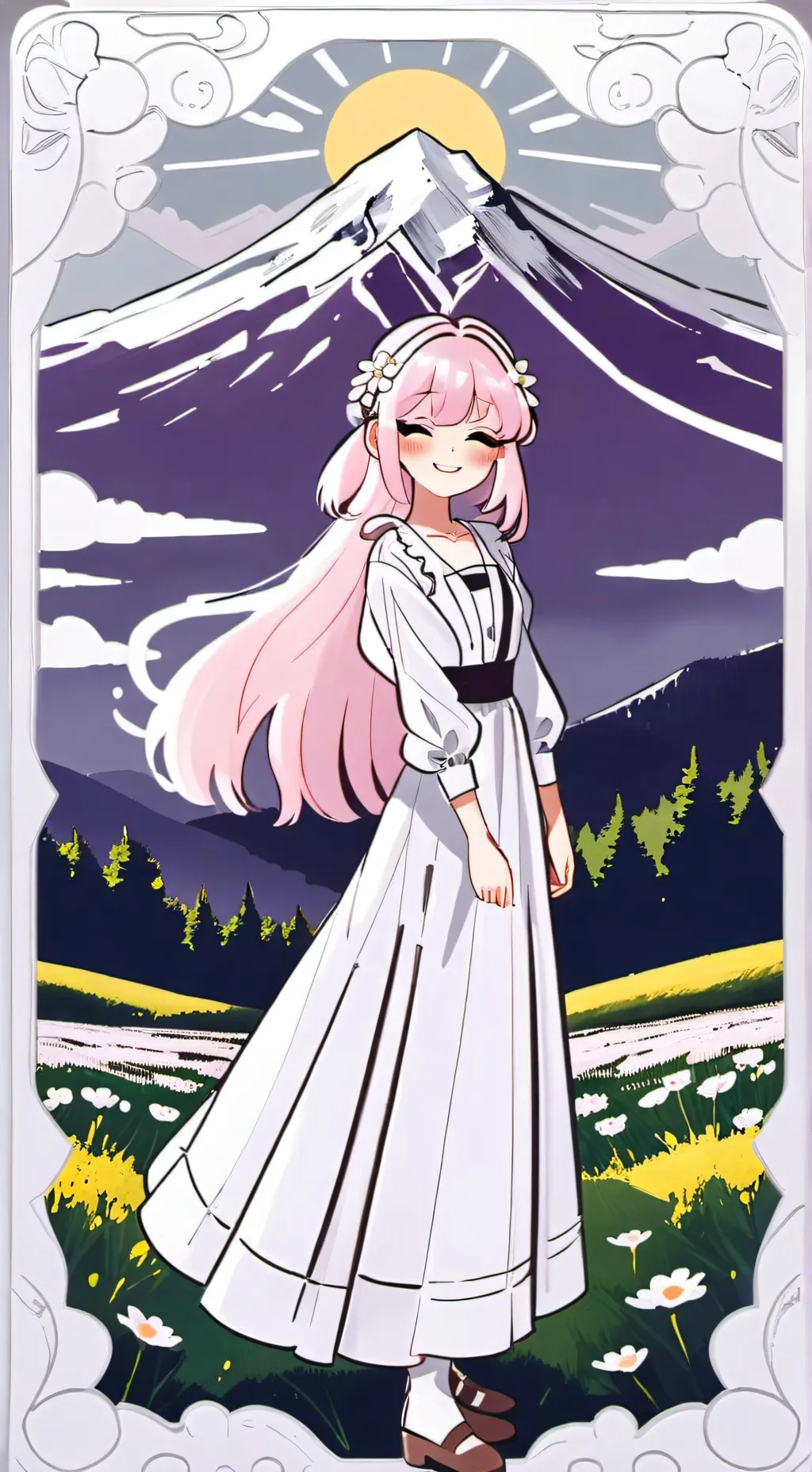 ai character: Get out background