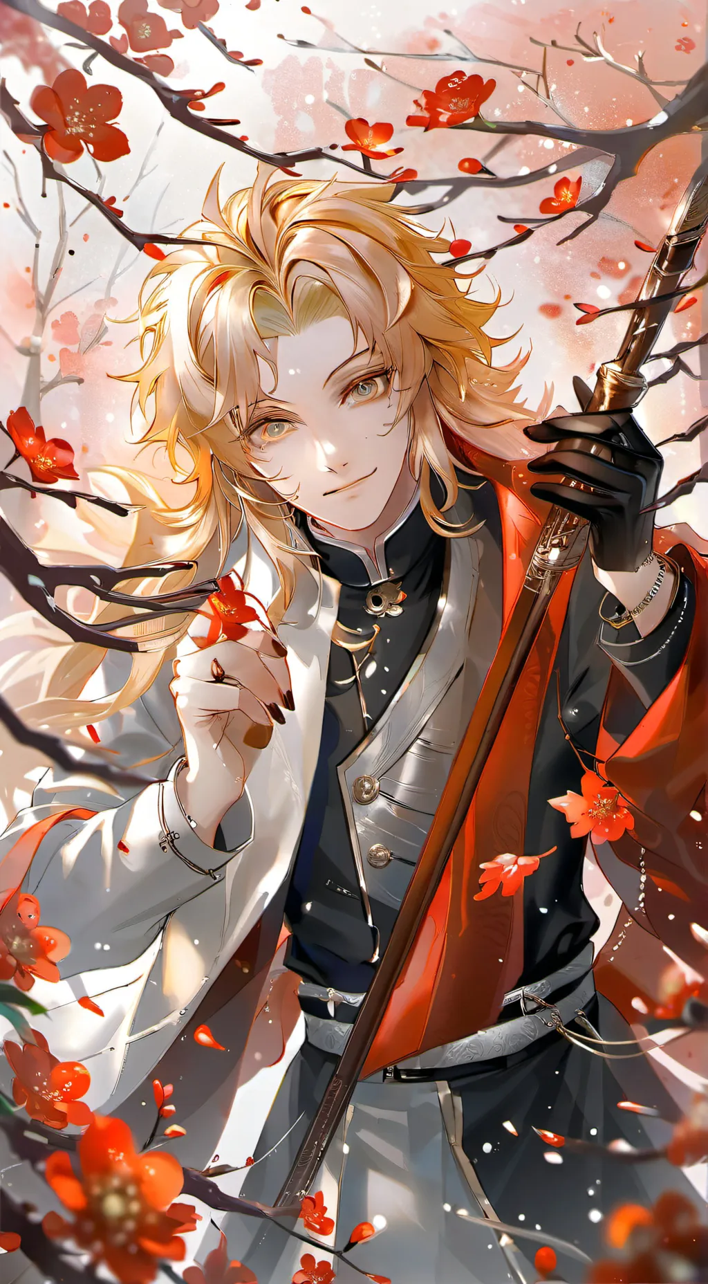 ai character: Demon Slayer  background