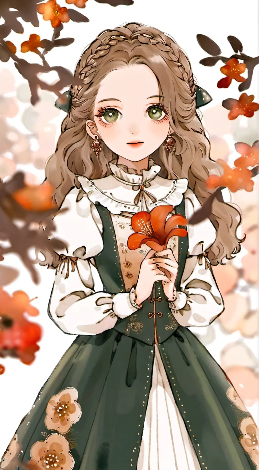 ai character: Nisake🥰 background