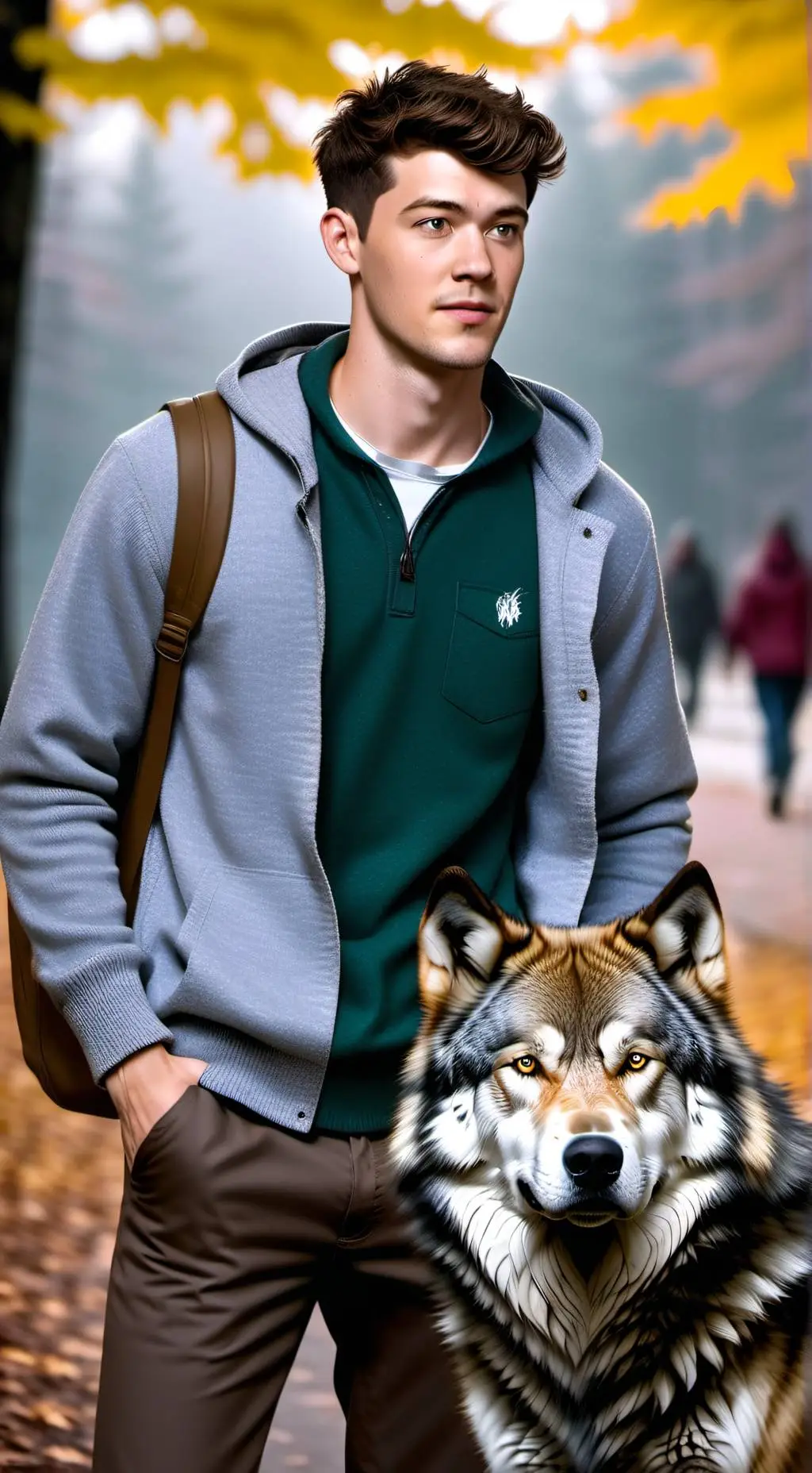 ai character: Ash Holt background