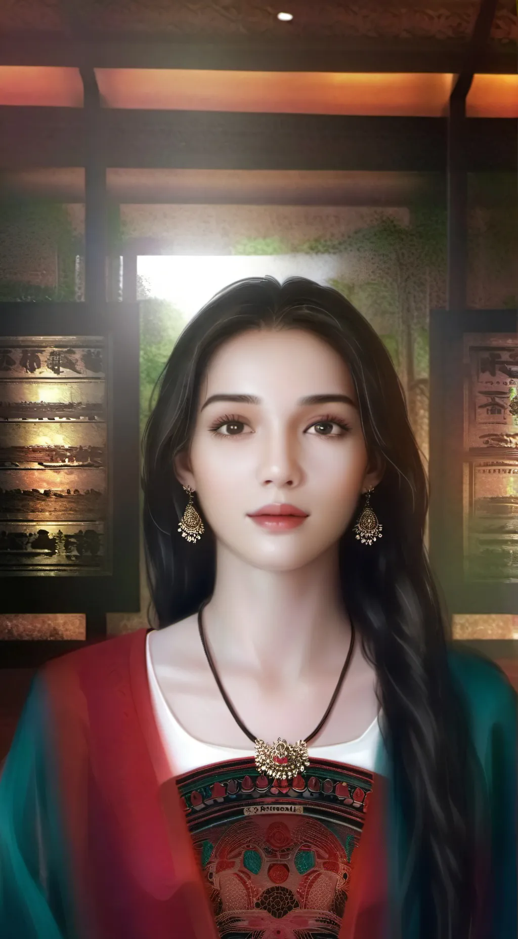 ai character: Emiliana Līllyth background