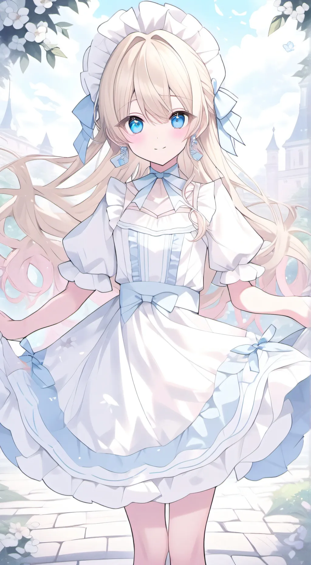 ai character: pick me girl  background