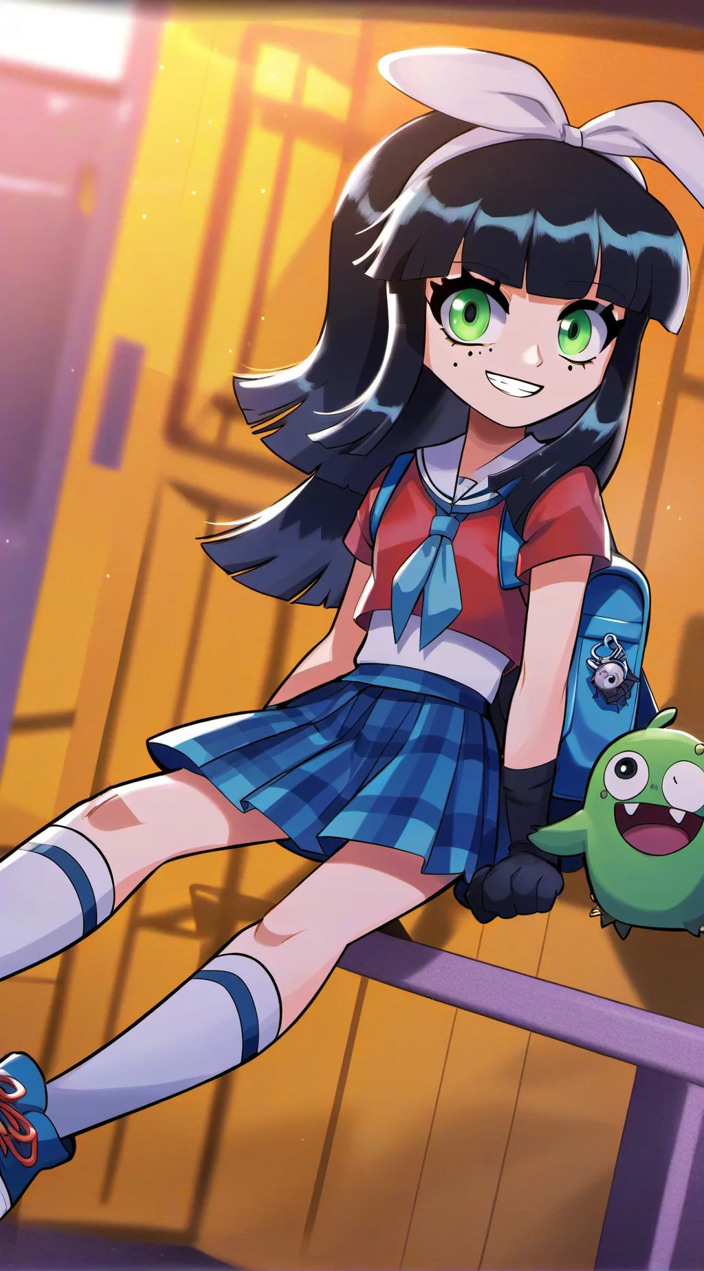 ai character: Wendy  background