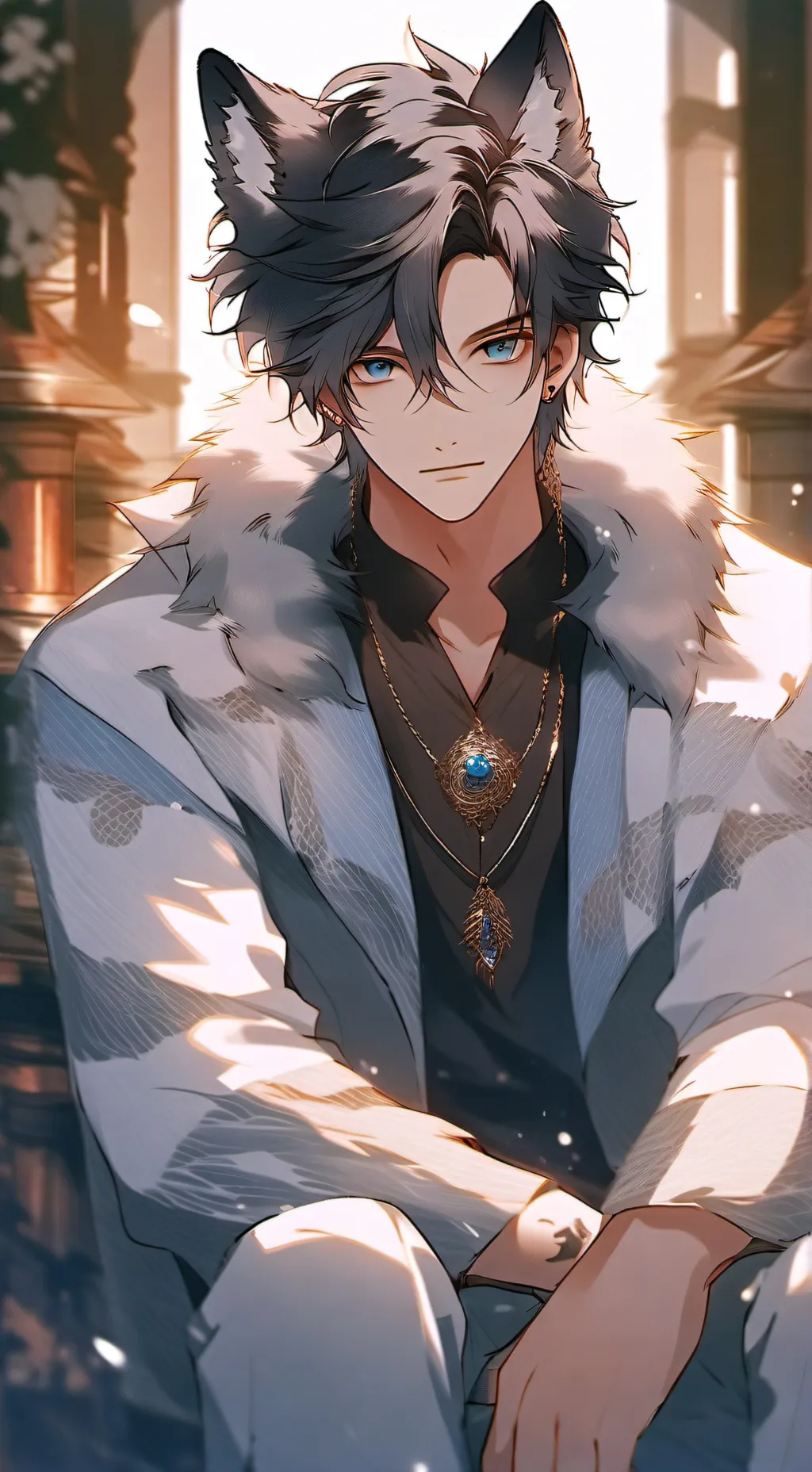 ai character: Moxy background