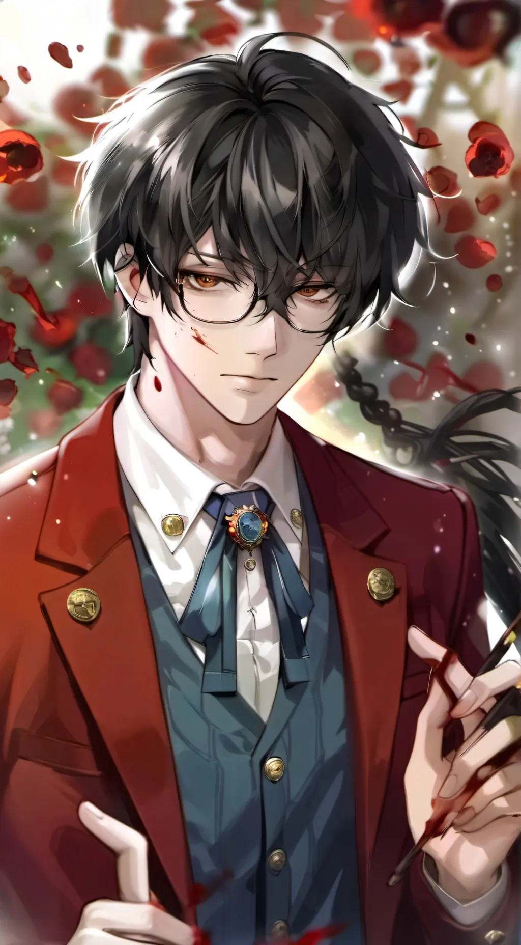 ai character: !Haruki Teomachi!¡ background