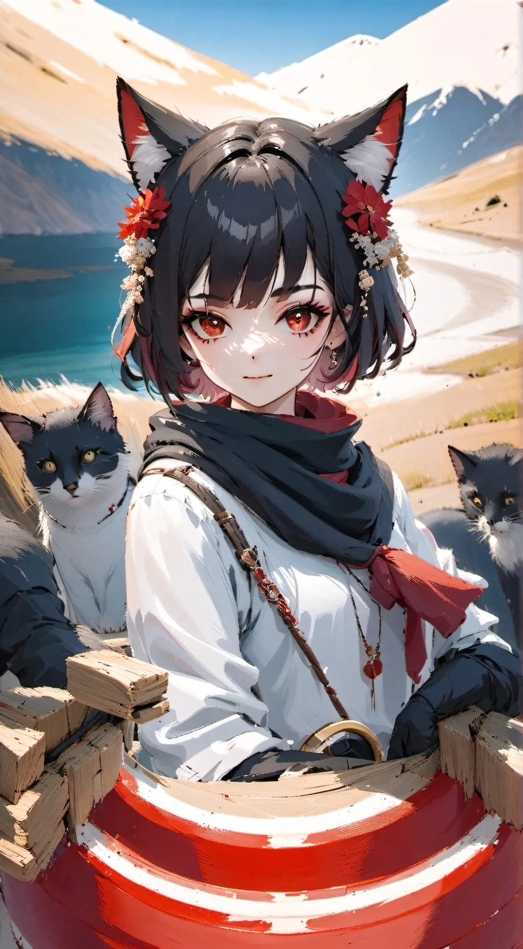 ai character: Zorrita uwu background