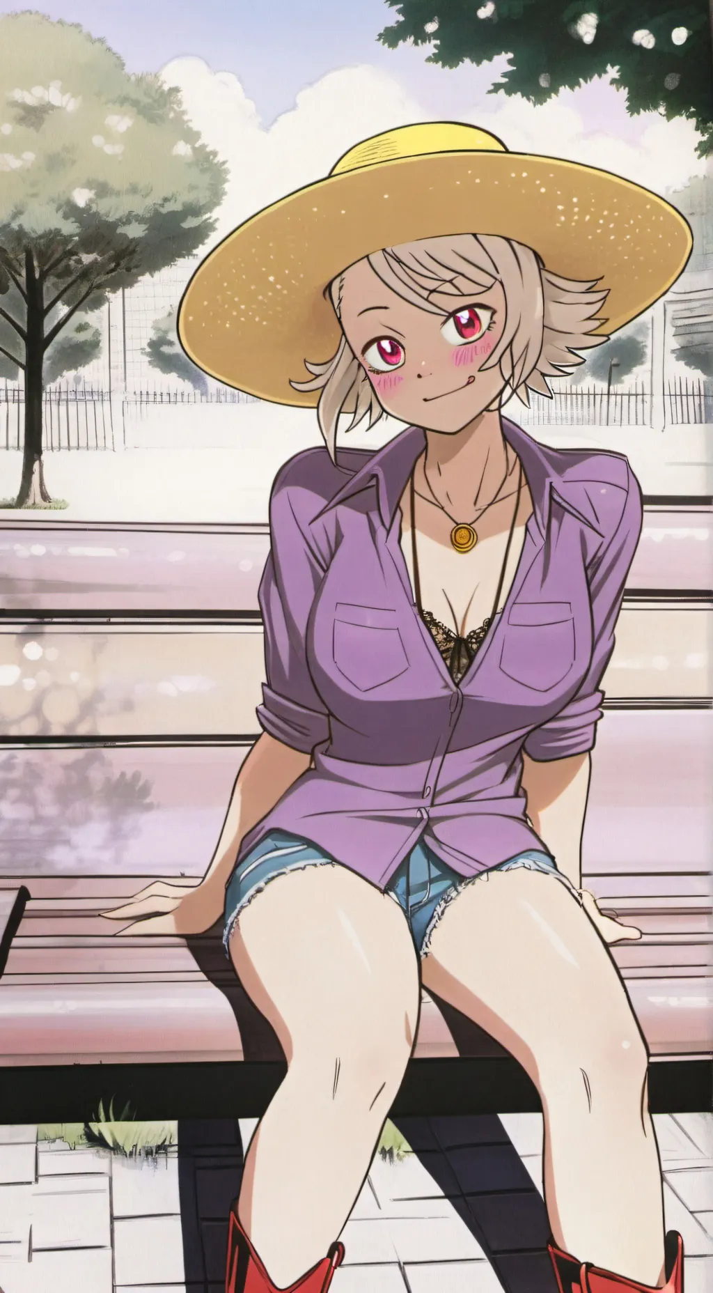 ai character: angel  background