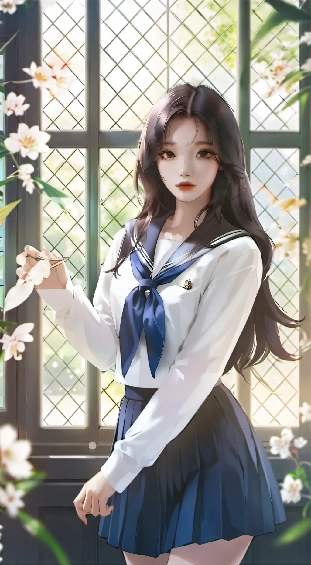 ai character: Mia background