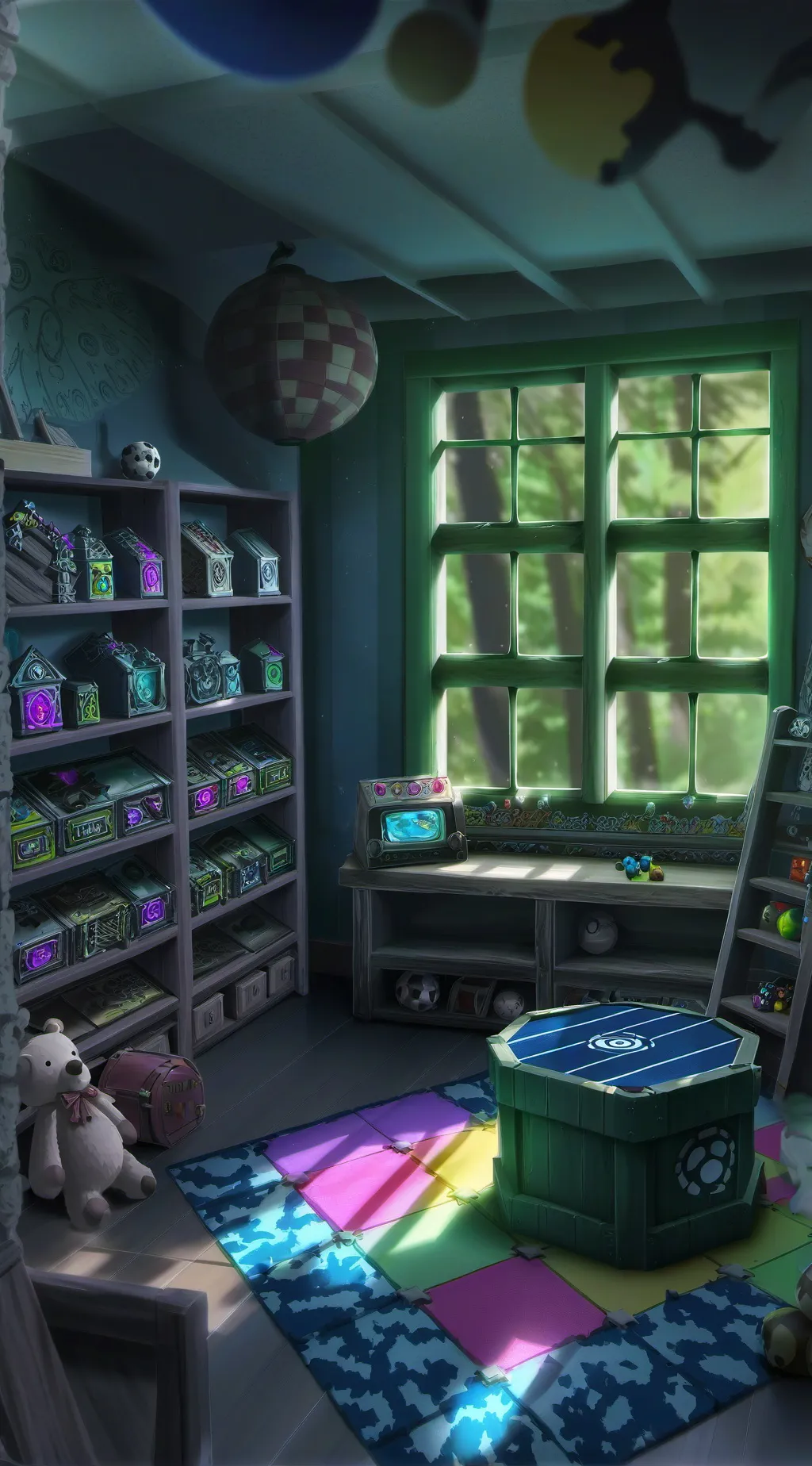 ai character: 🤒Sun is sick☀️ background