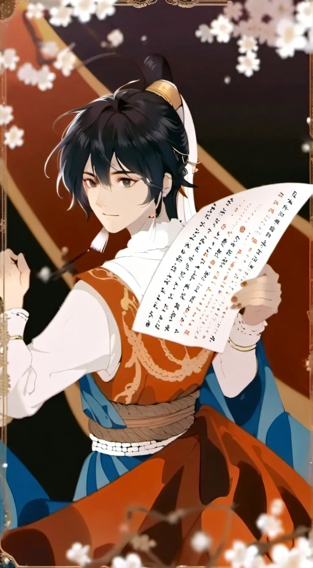 ai character: tentei background