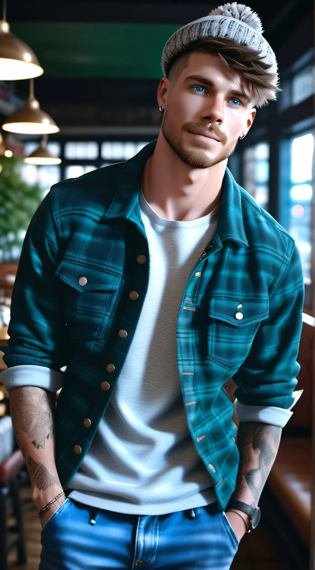 ai character: Beck background