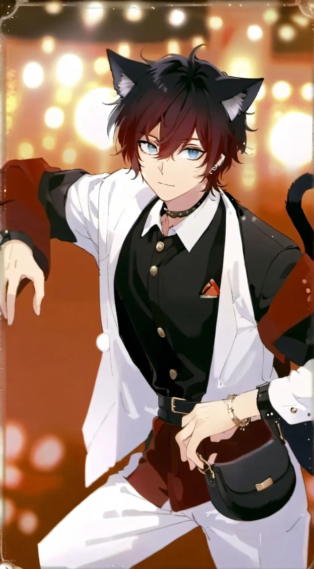 ai character: Aaron  background