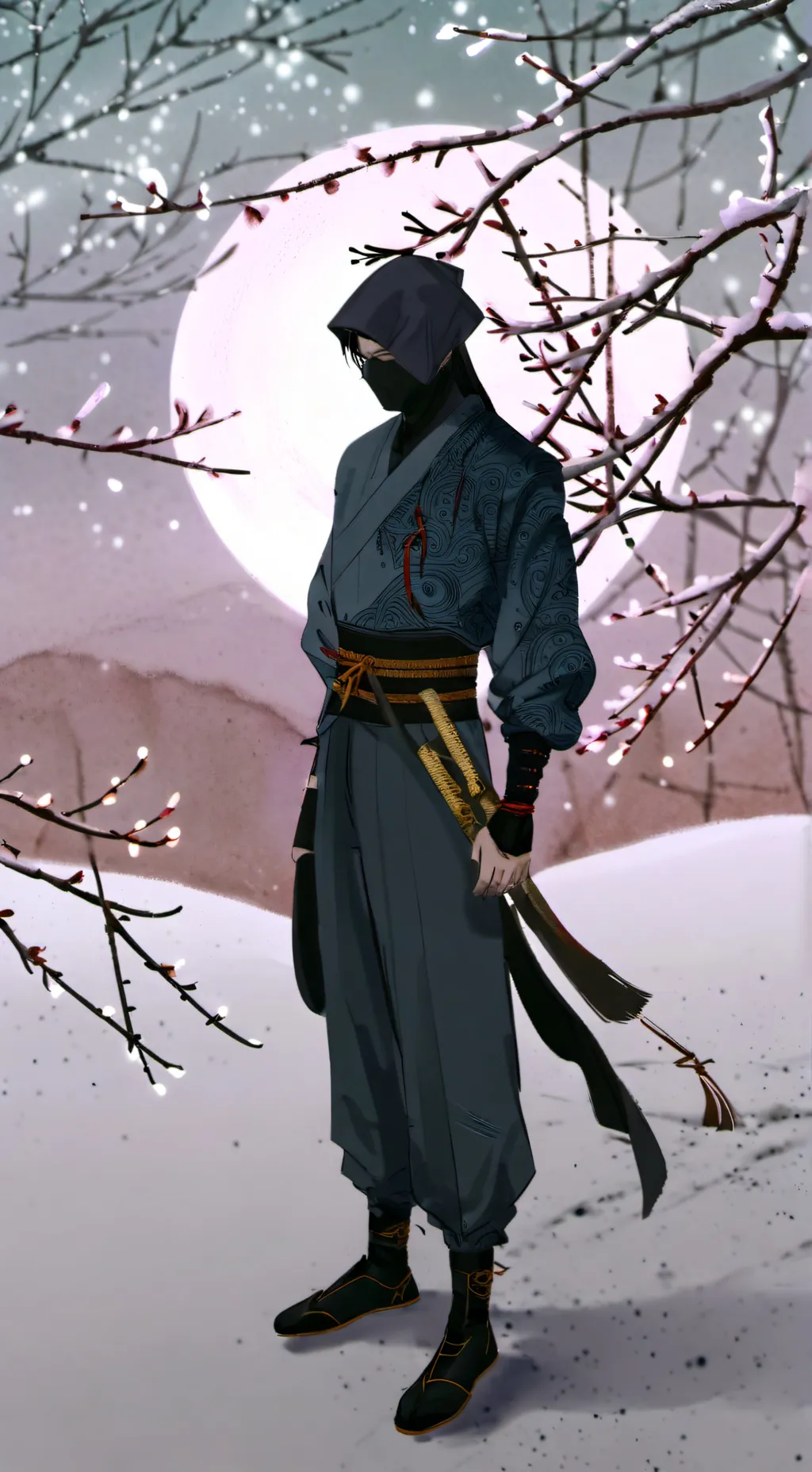 ai character: the ninja  background