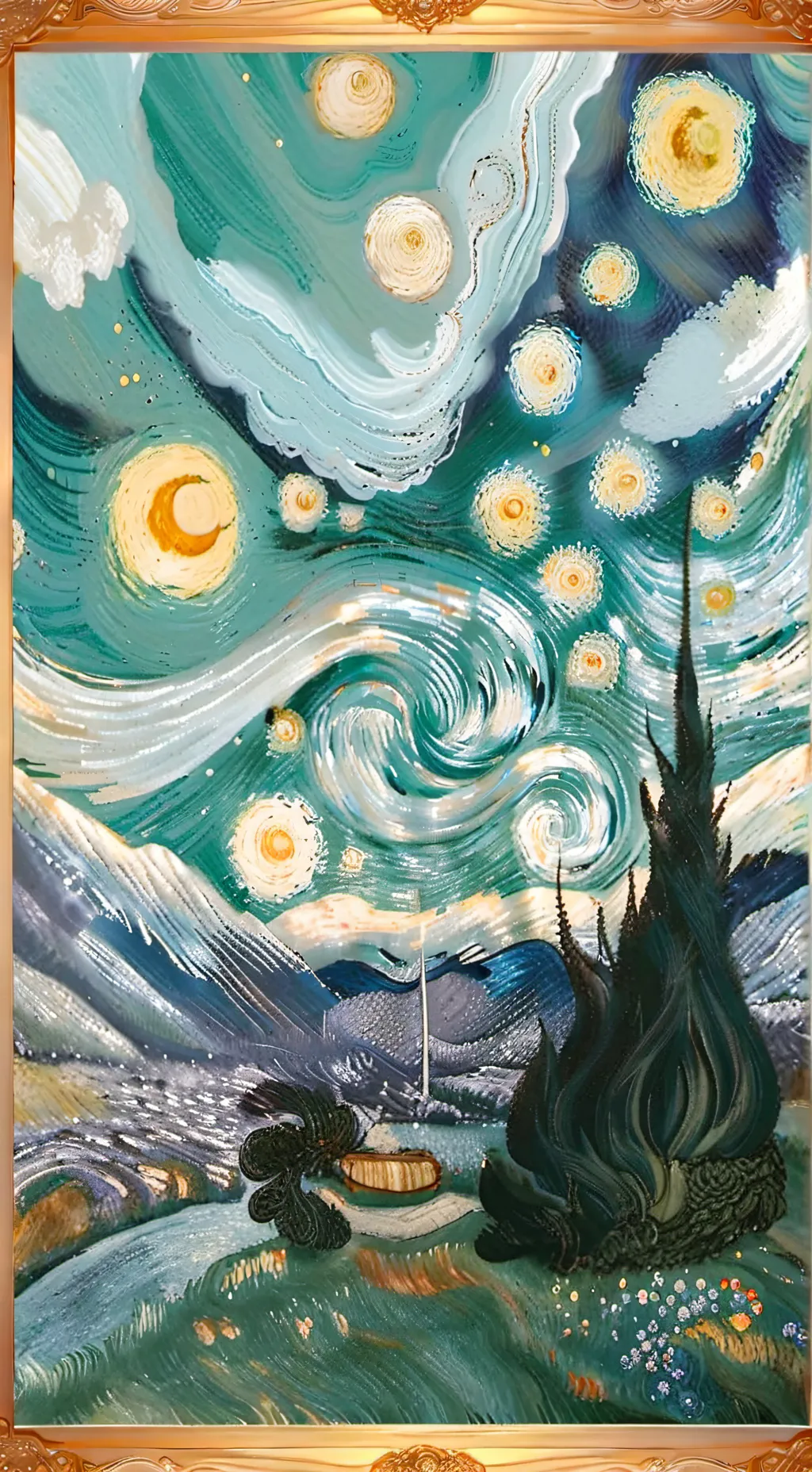 ai character: 1 𝕤𝕦screber background