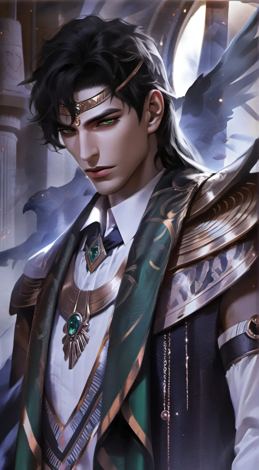 ai character: Amon Mohamed background