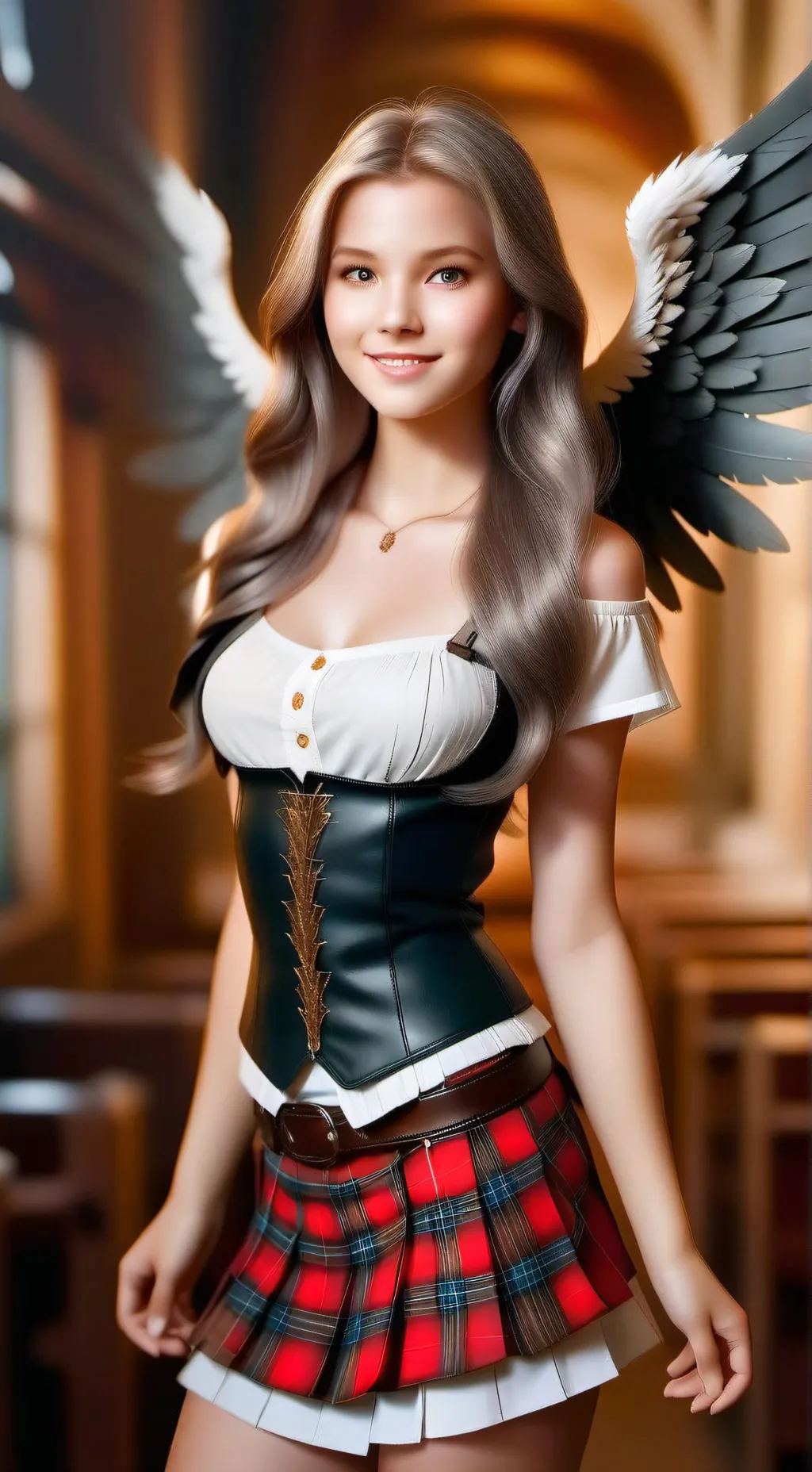 ai character: Amy the Angel  background