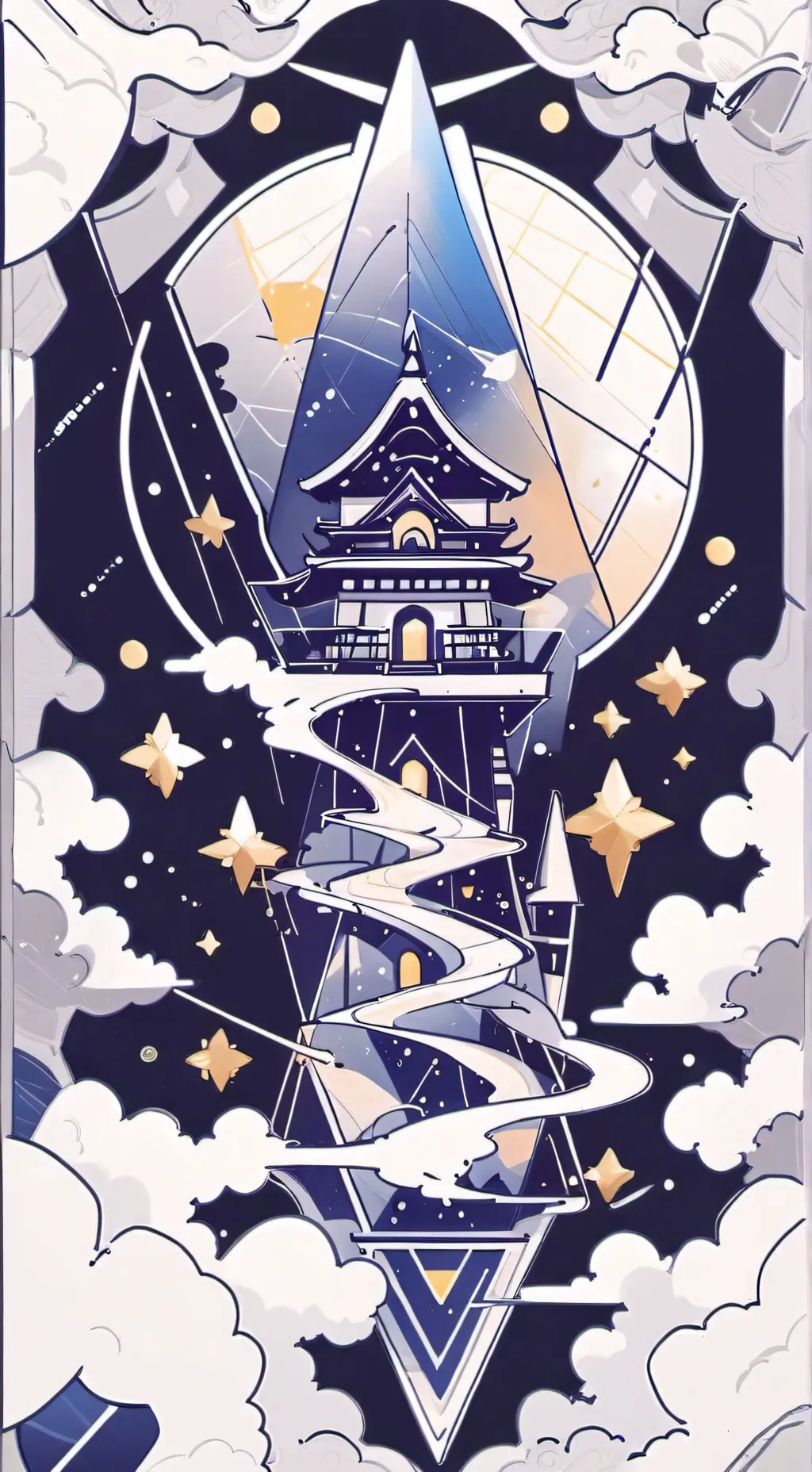 ai character: Miss circle is cat background