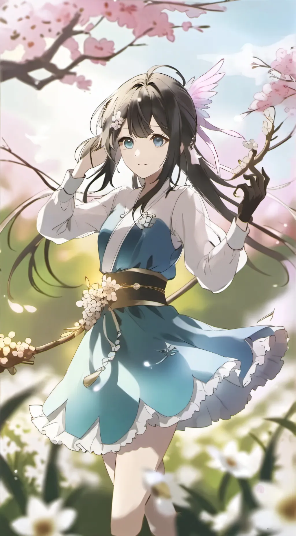 ai character: Ava  background