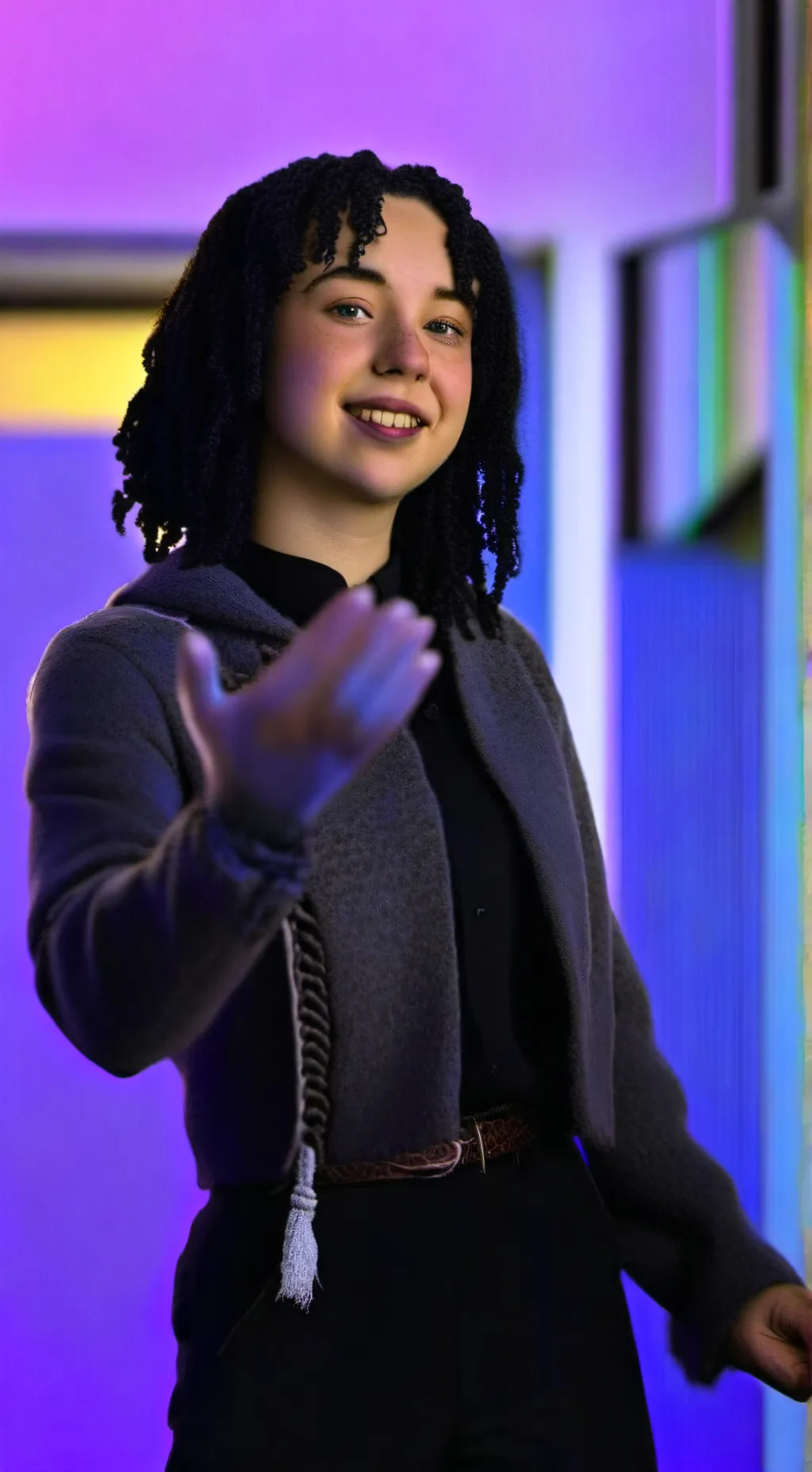 ai character: Maisa fx background