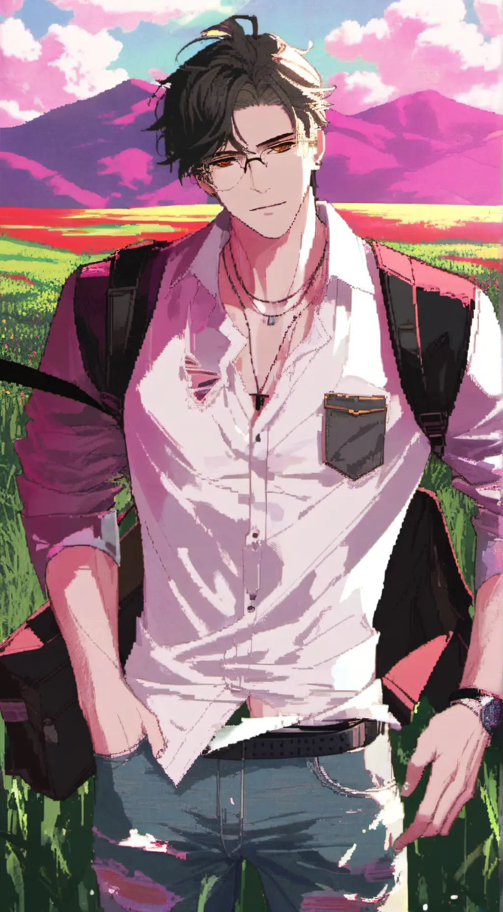 ai character: Asher background