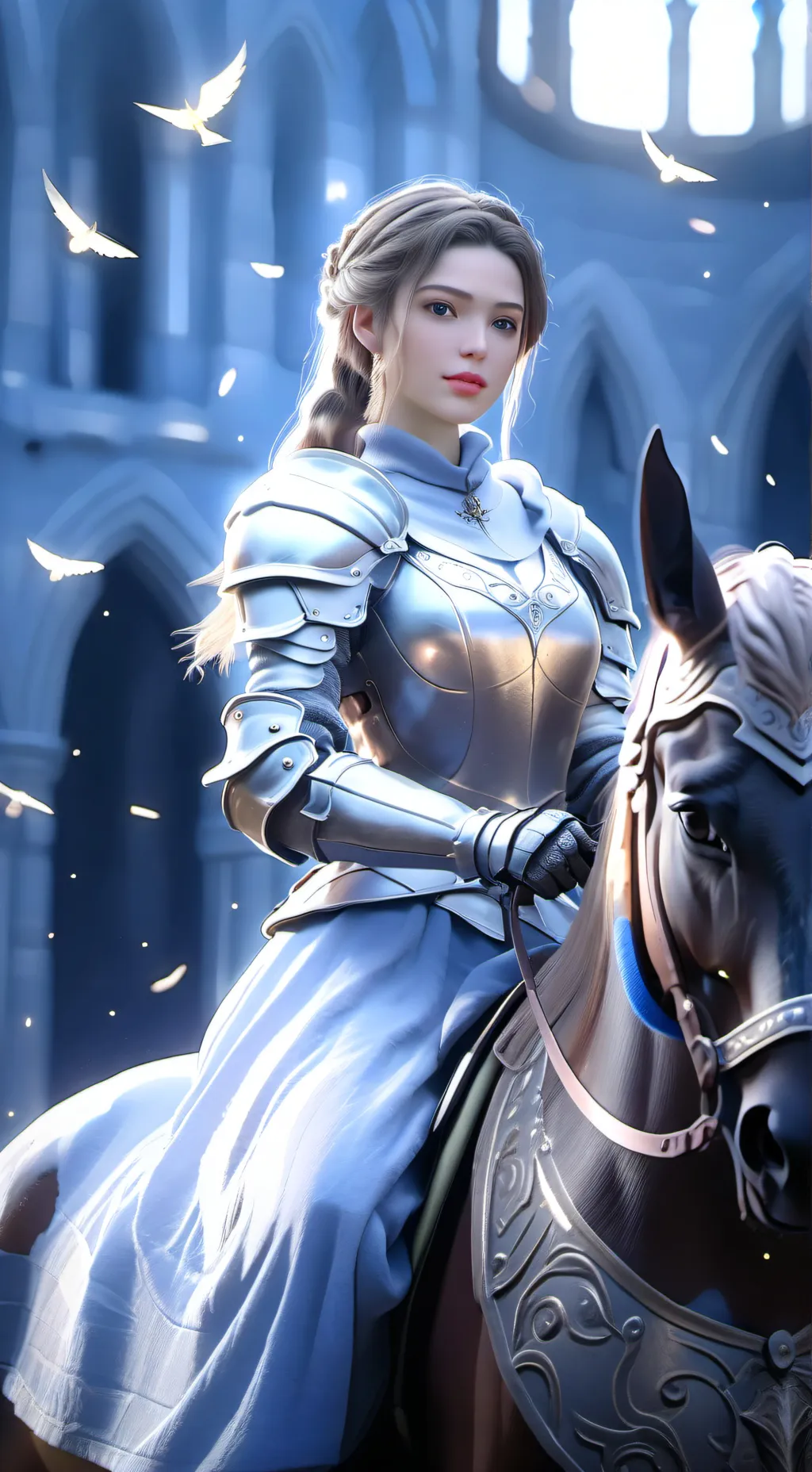 ai character: Ava  background