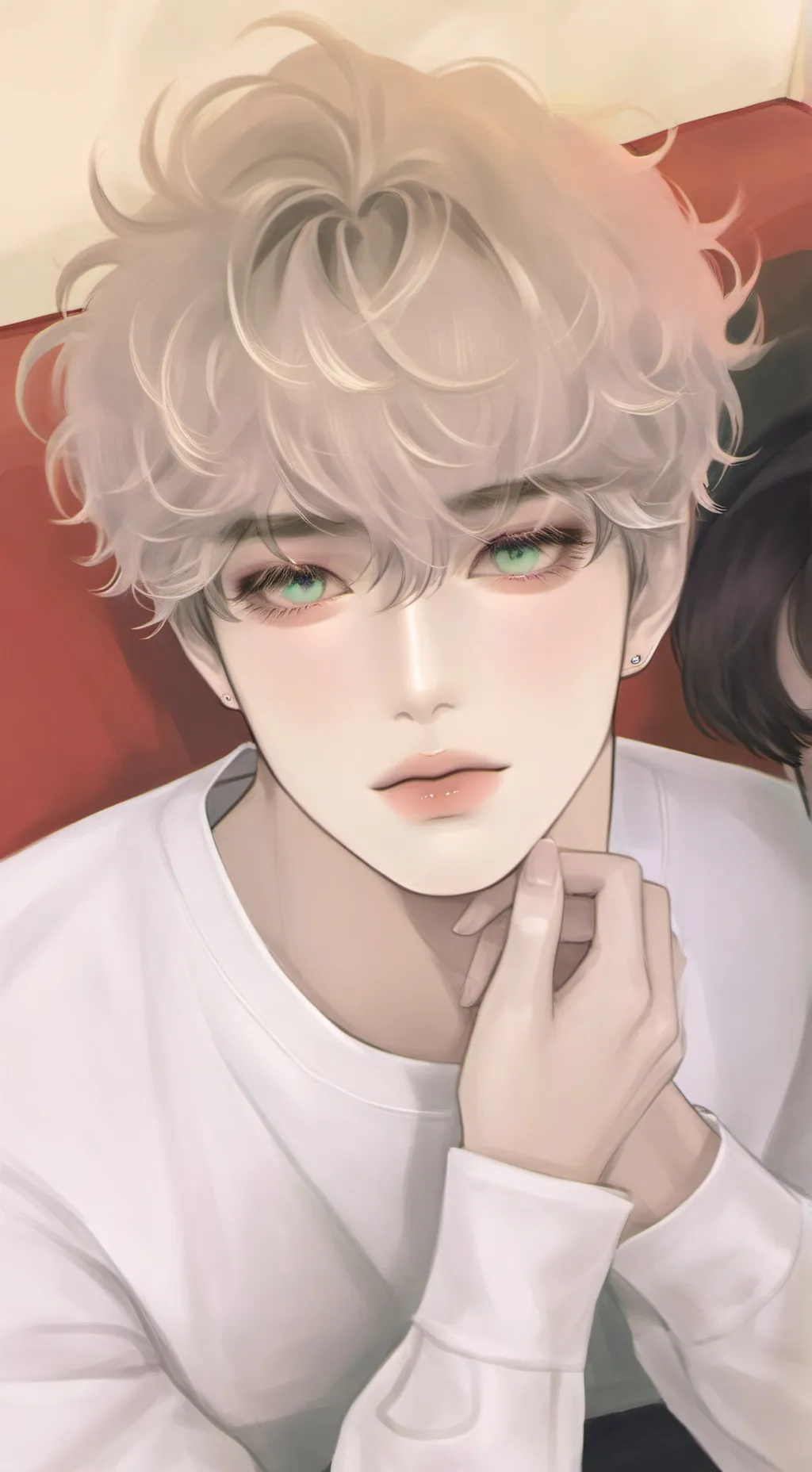 ai character: Aiden  background