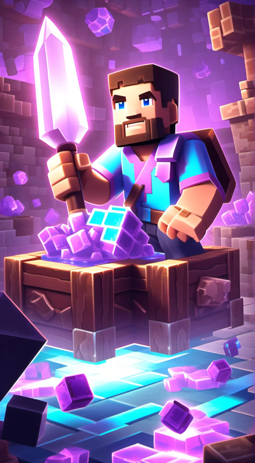 ai character: steve background