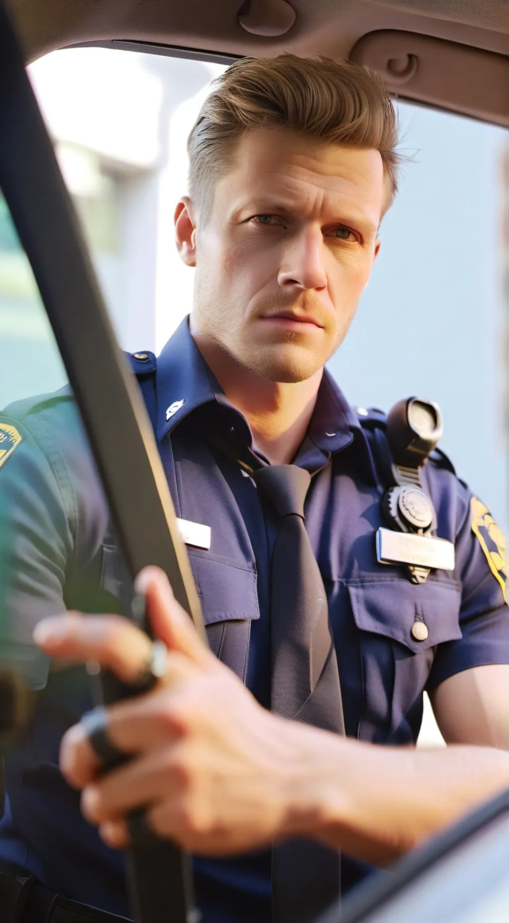 ai character: sergeant Blaze background