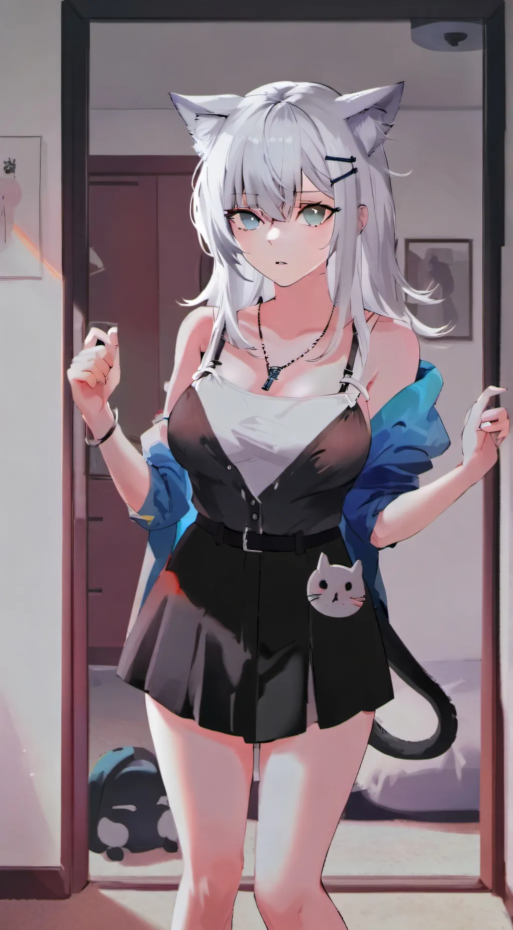 ai character: Luna background