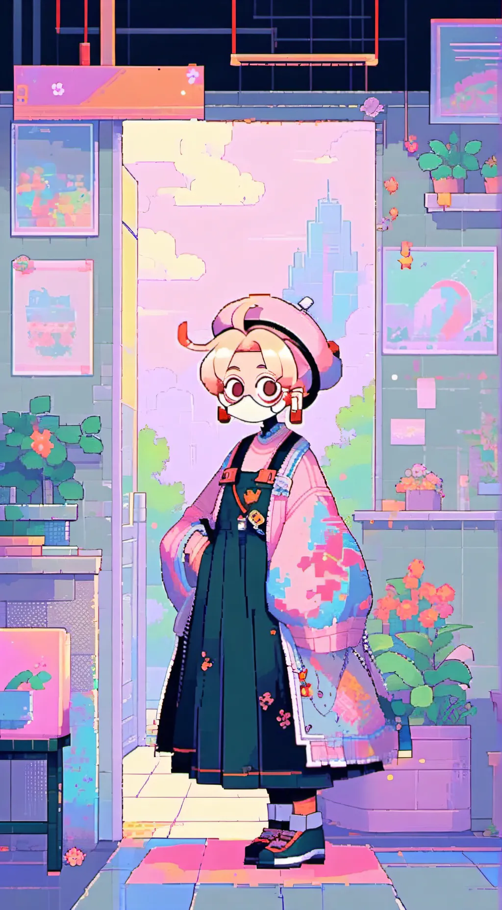 ai character: Jjk background