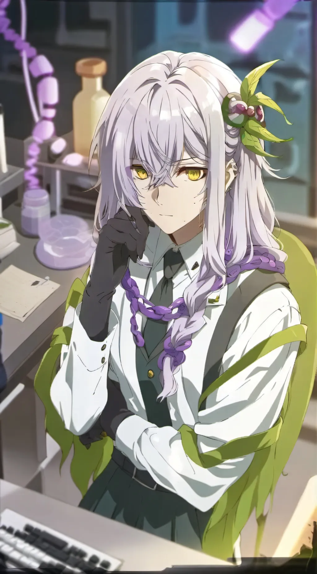 ai character: Melz Roba background