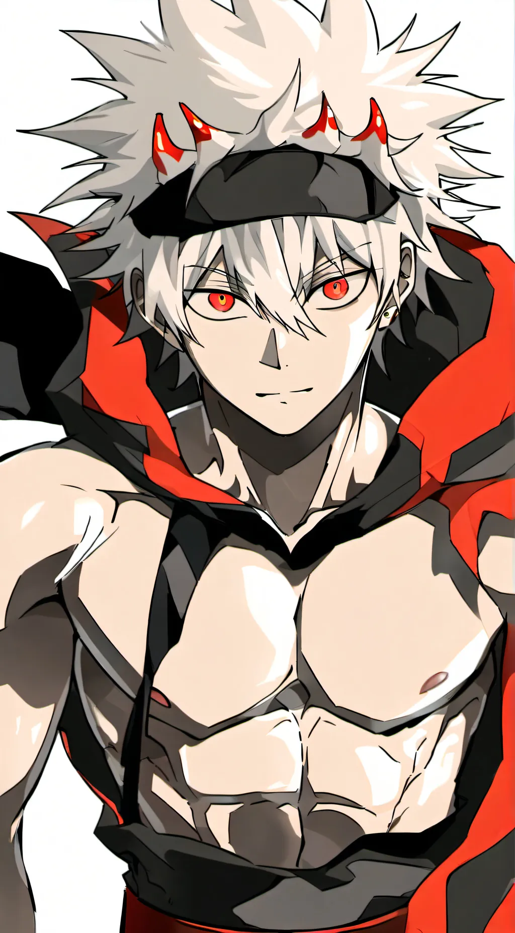 ai character: bakugo mha background