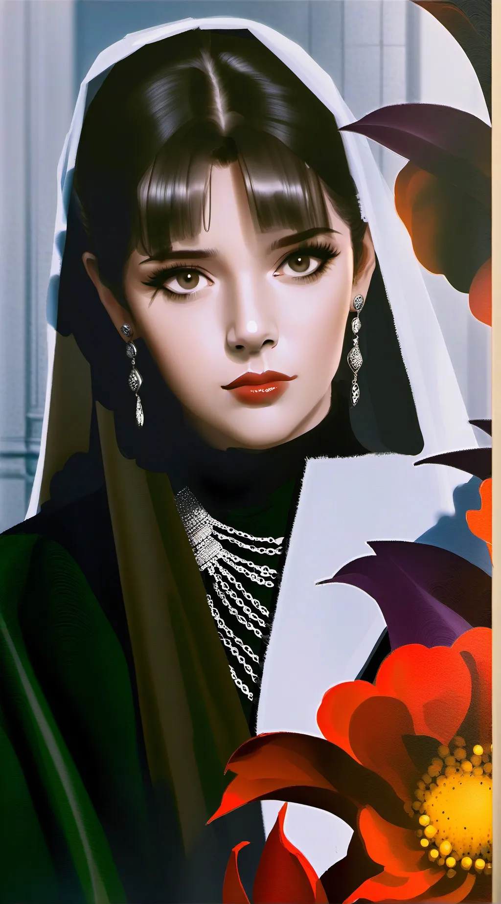 ai character: nevermore academy  background