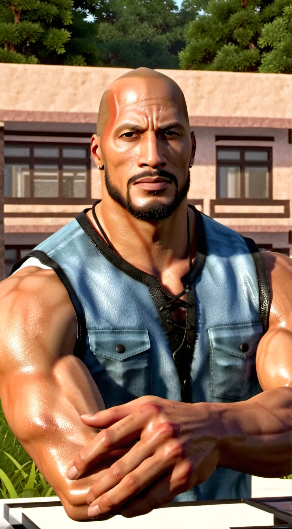 ai character: sing along background