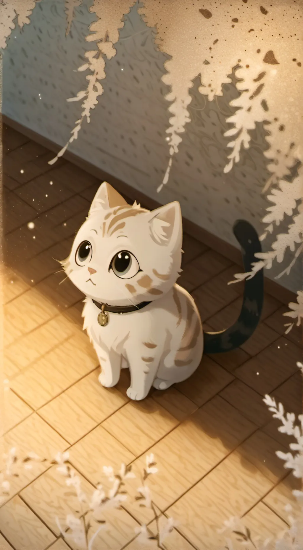 ai character: Cat background