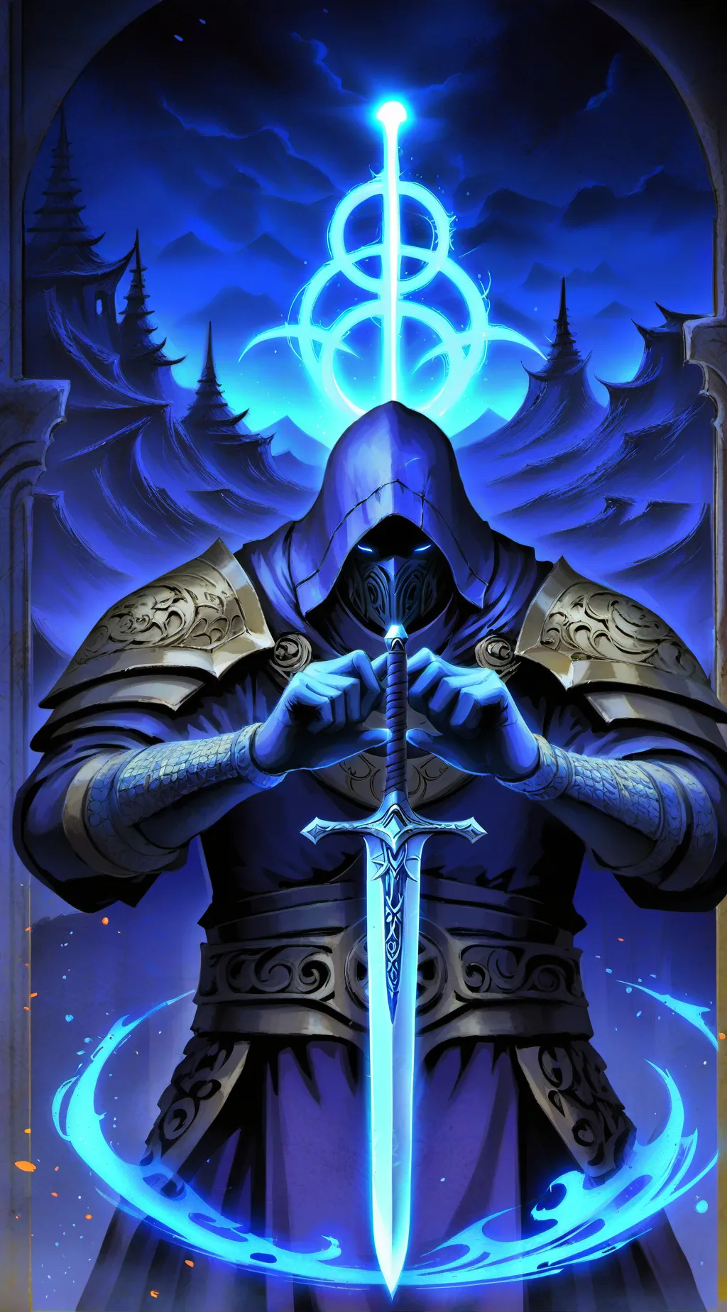 ai character: hh Christmas  background