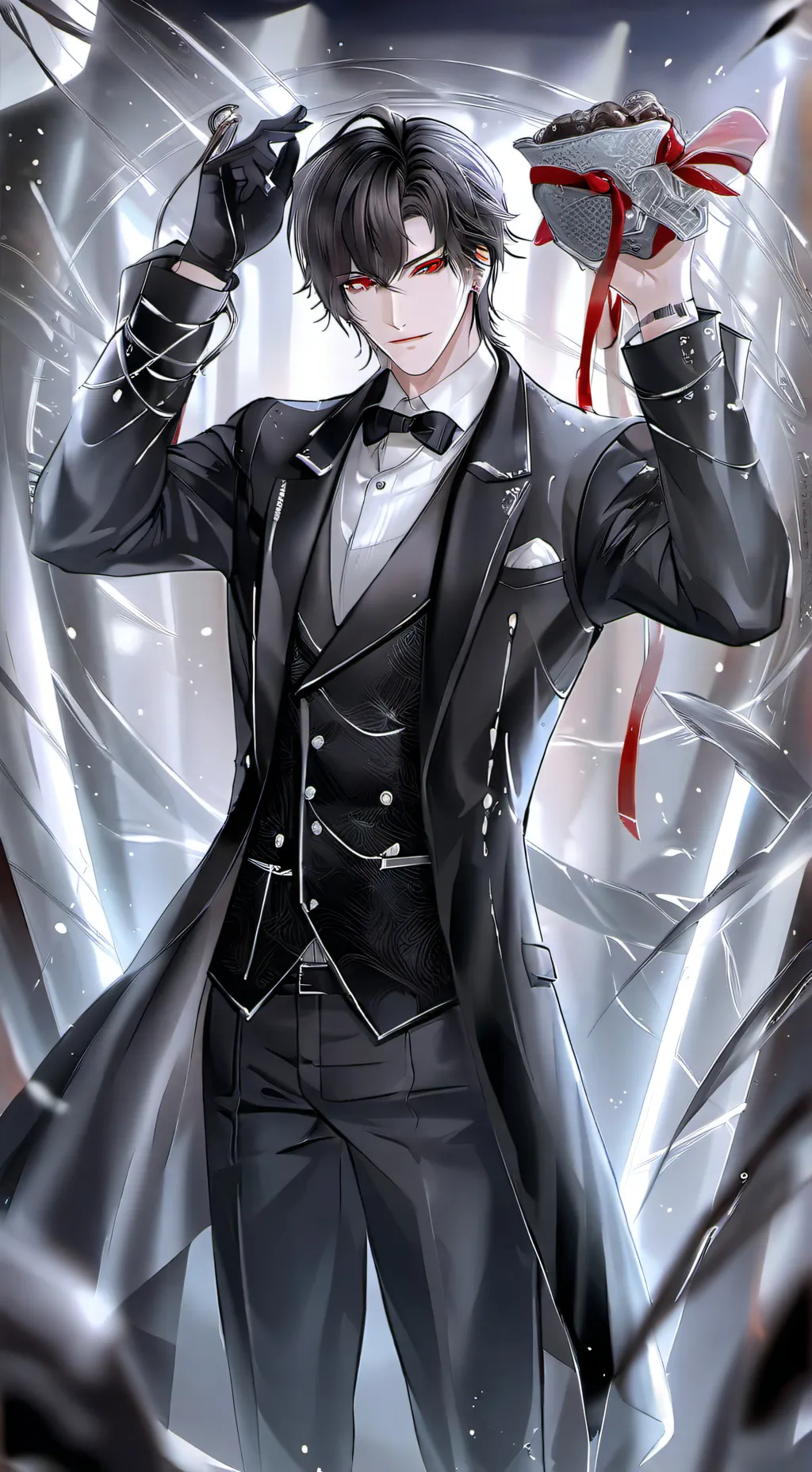 ai character: Focus background