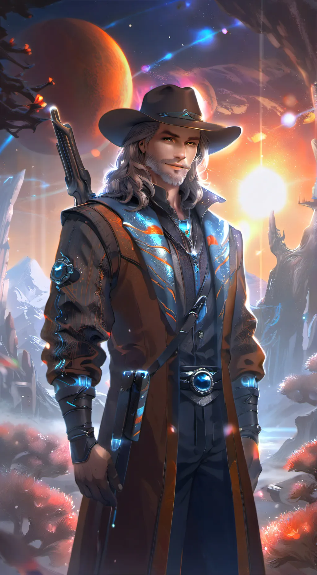 ai character: James Denek background