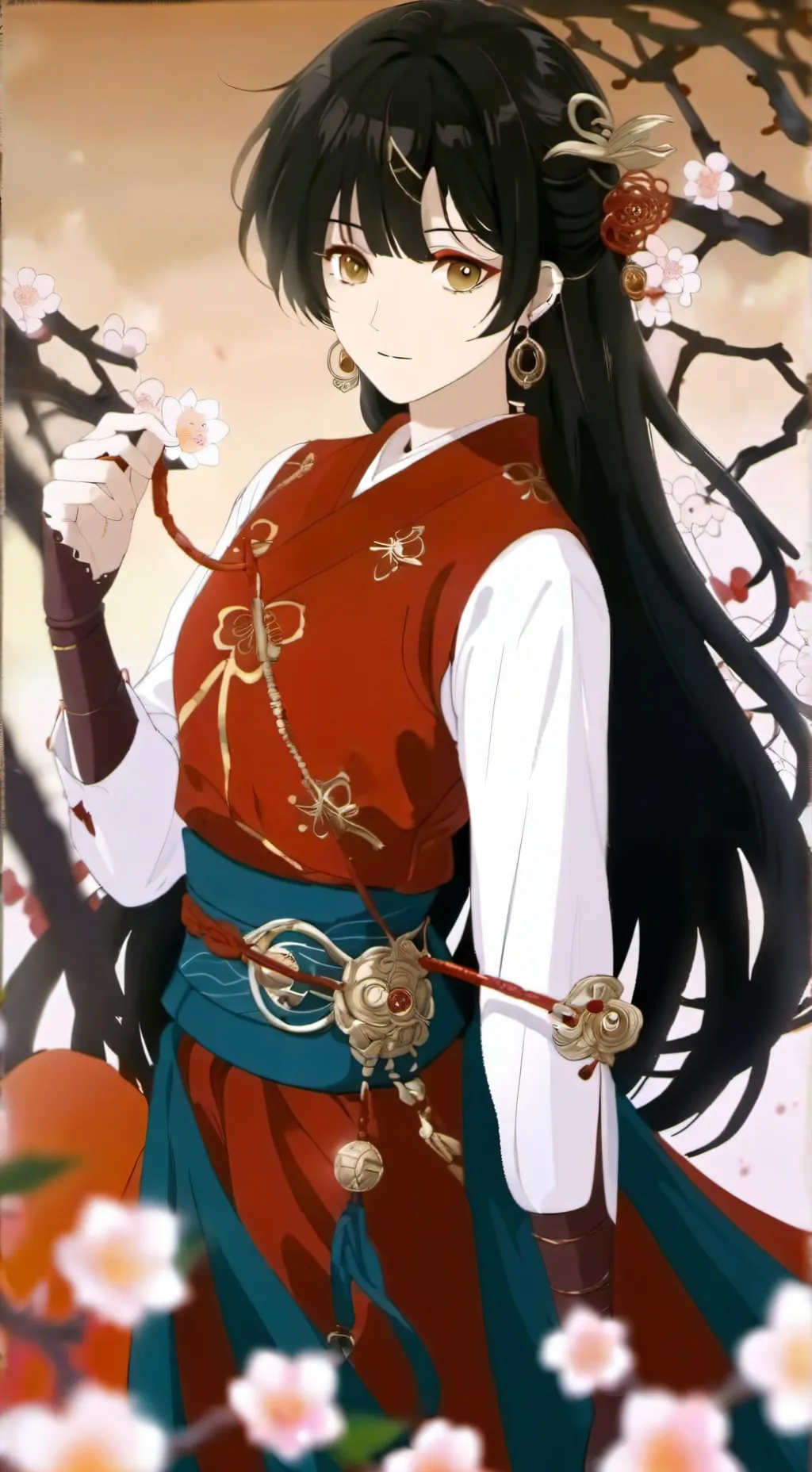 ai character: falsa background