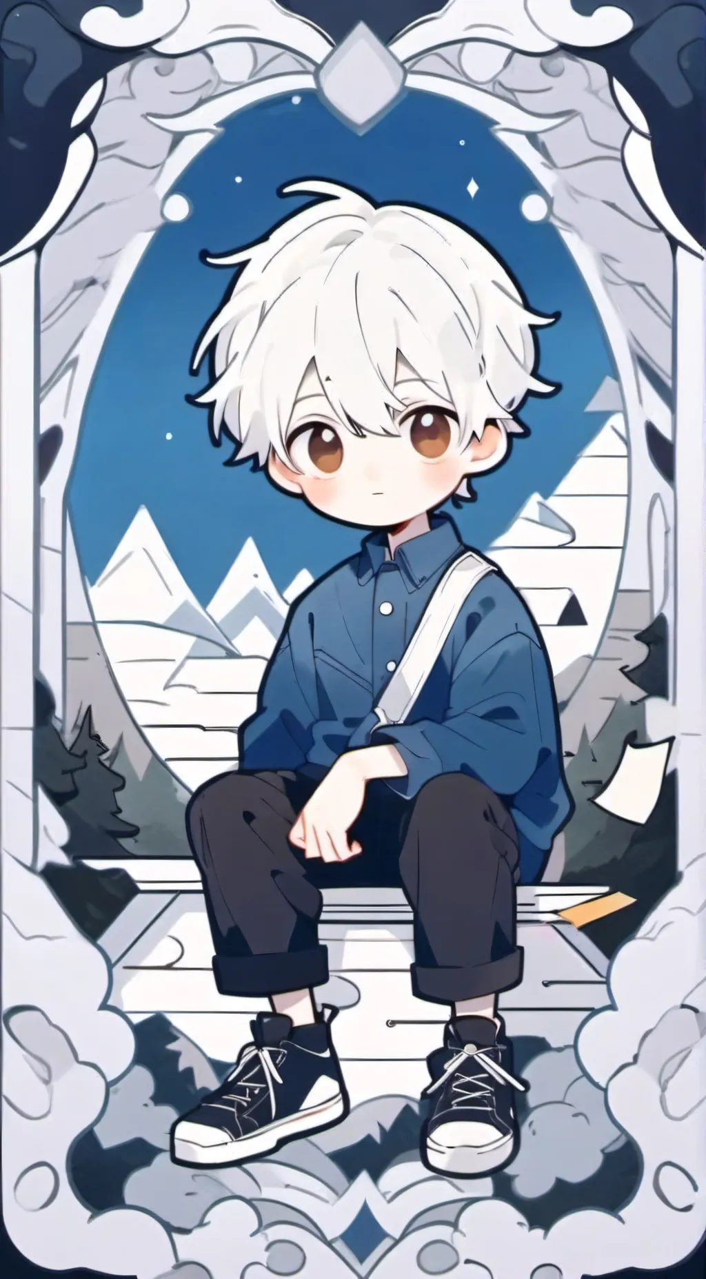 ai character: Liam background