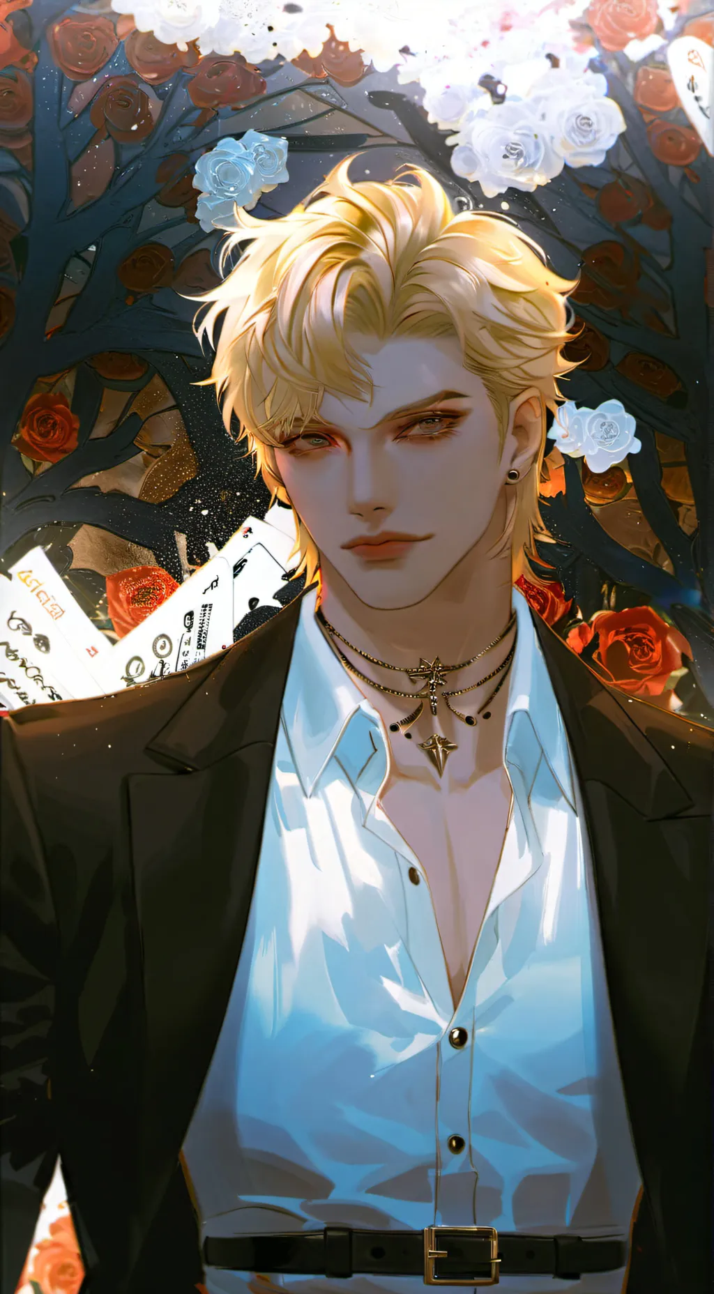 ai character: Luca Cross background