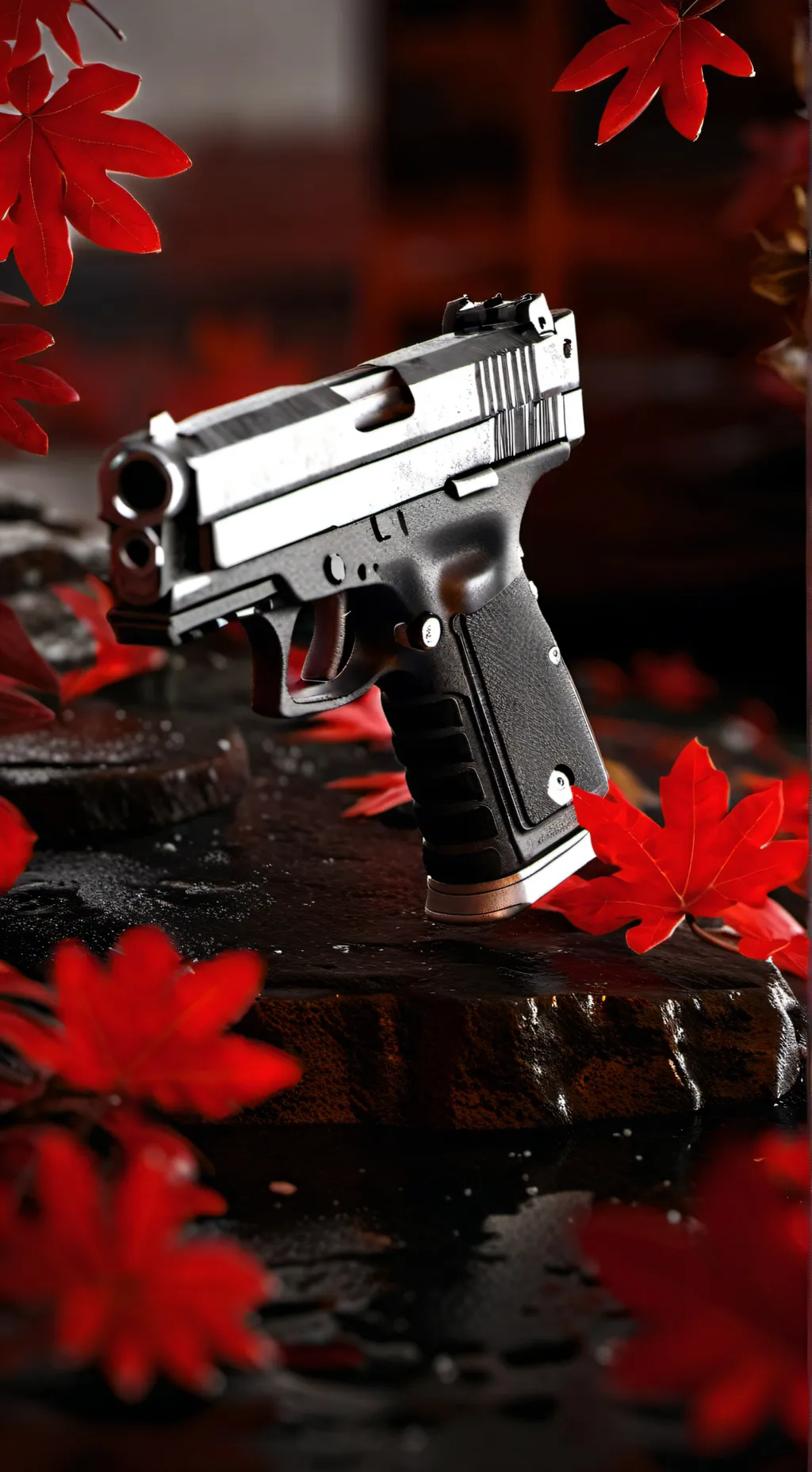 ai character: MHA shoot down  background