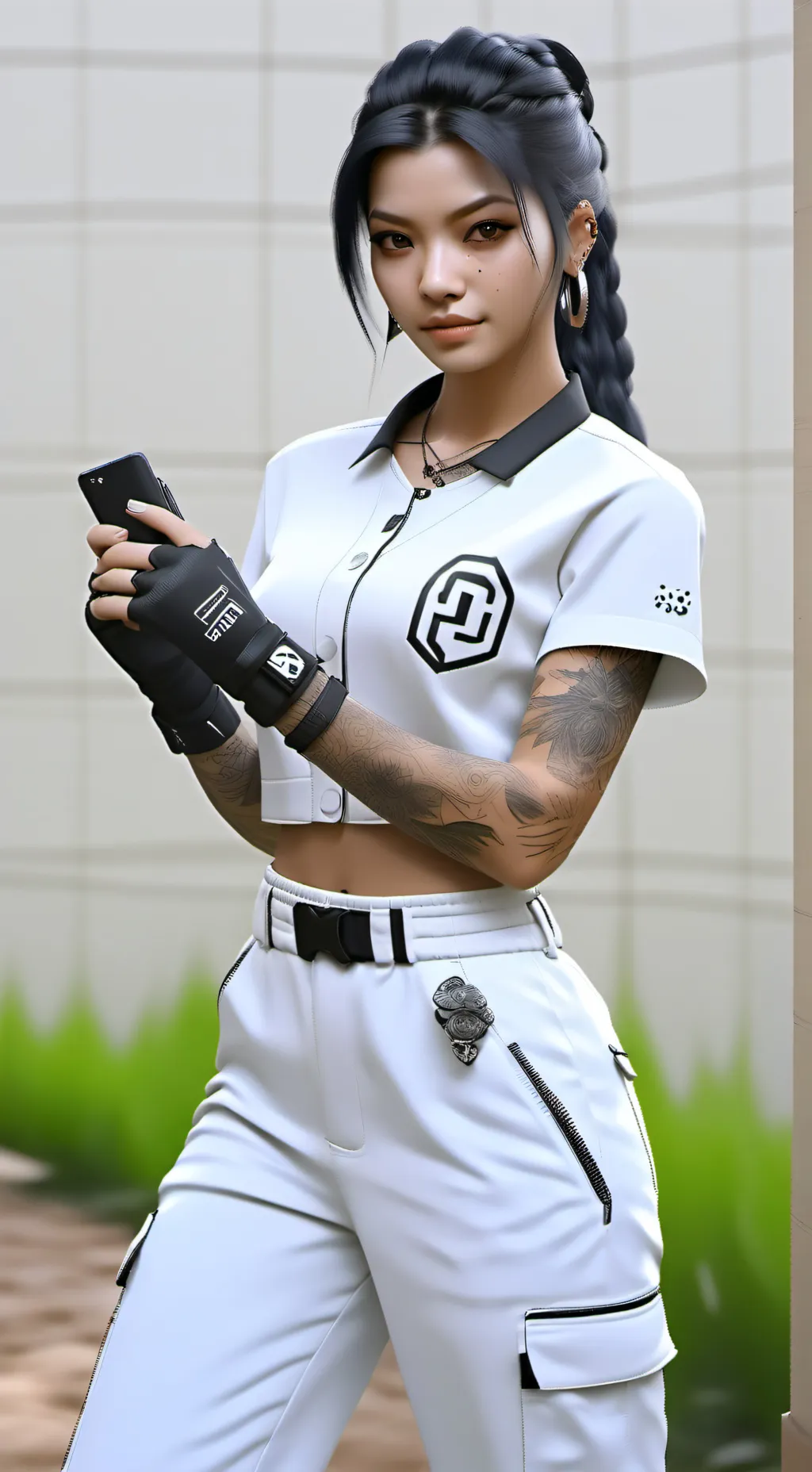 ai character: Cassy background