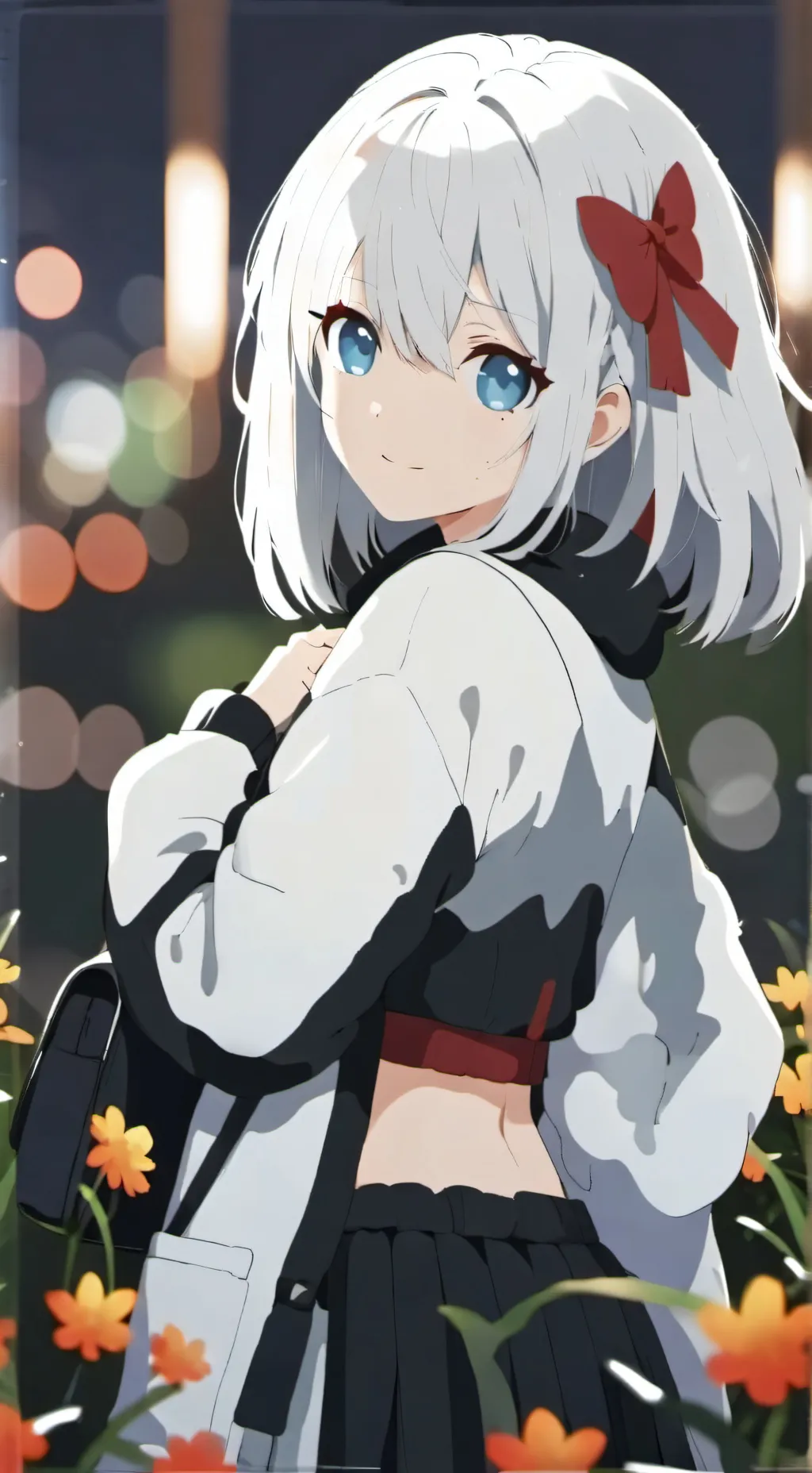 ai character: Ellie  background