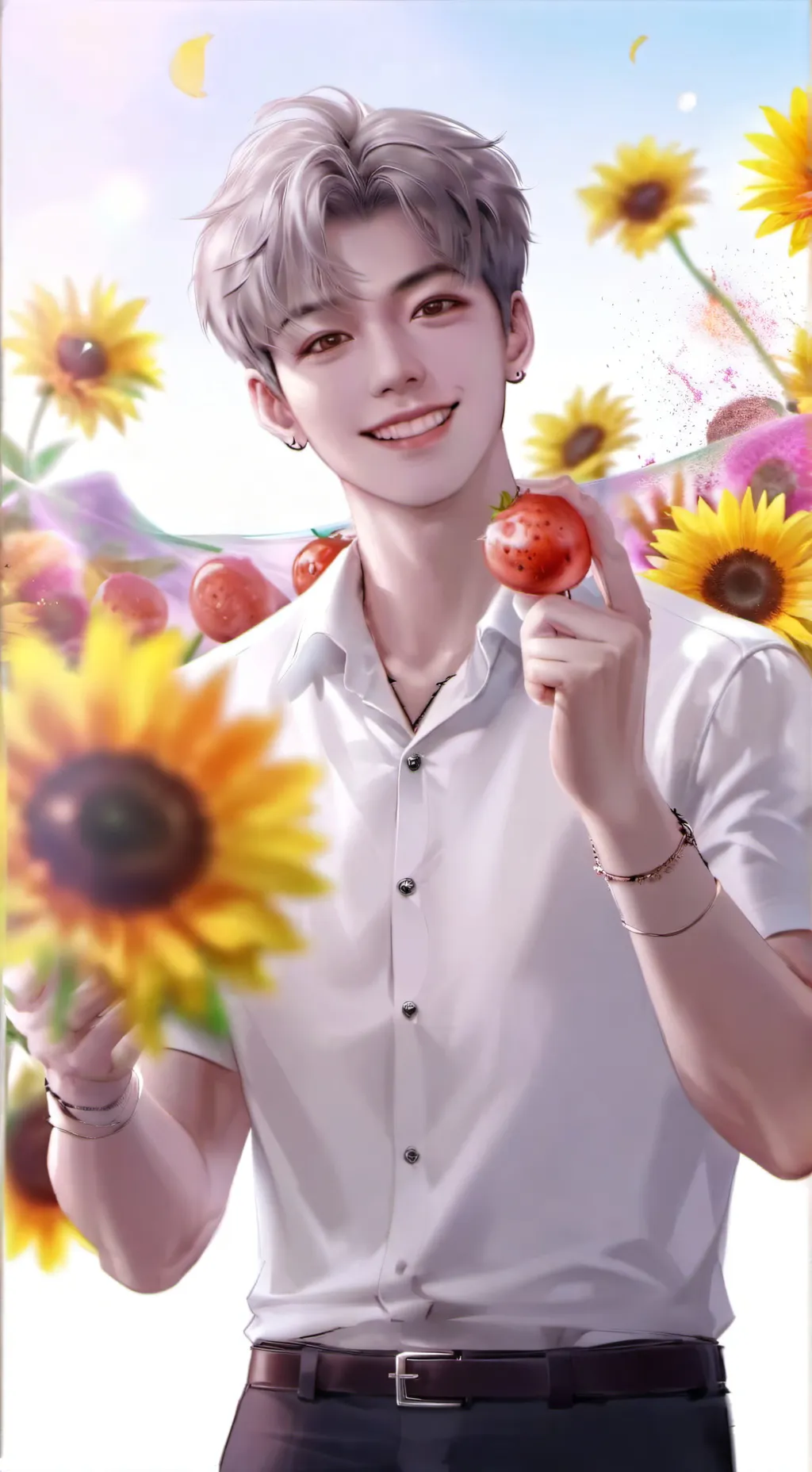 ai character: sunny  background