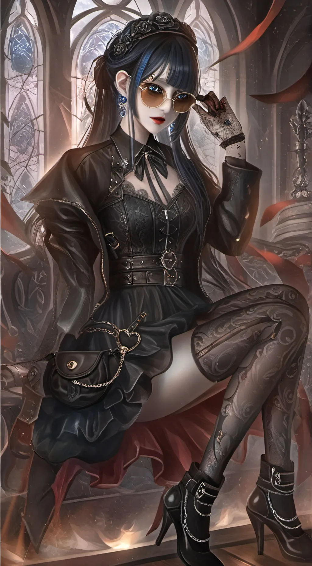 ai character: Emma Arden  background