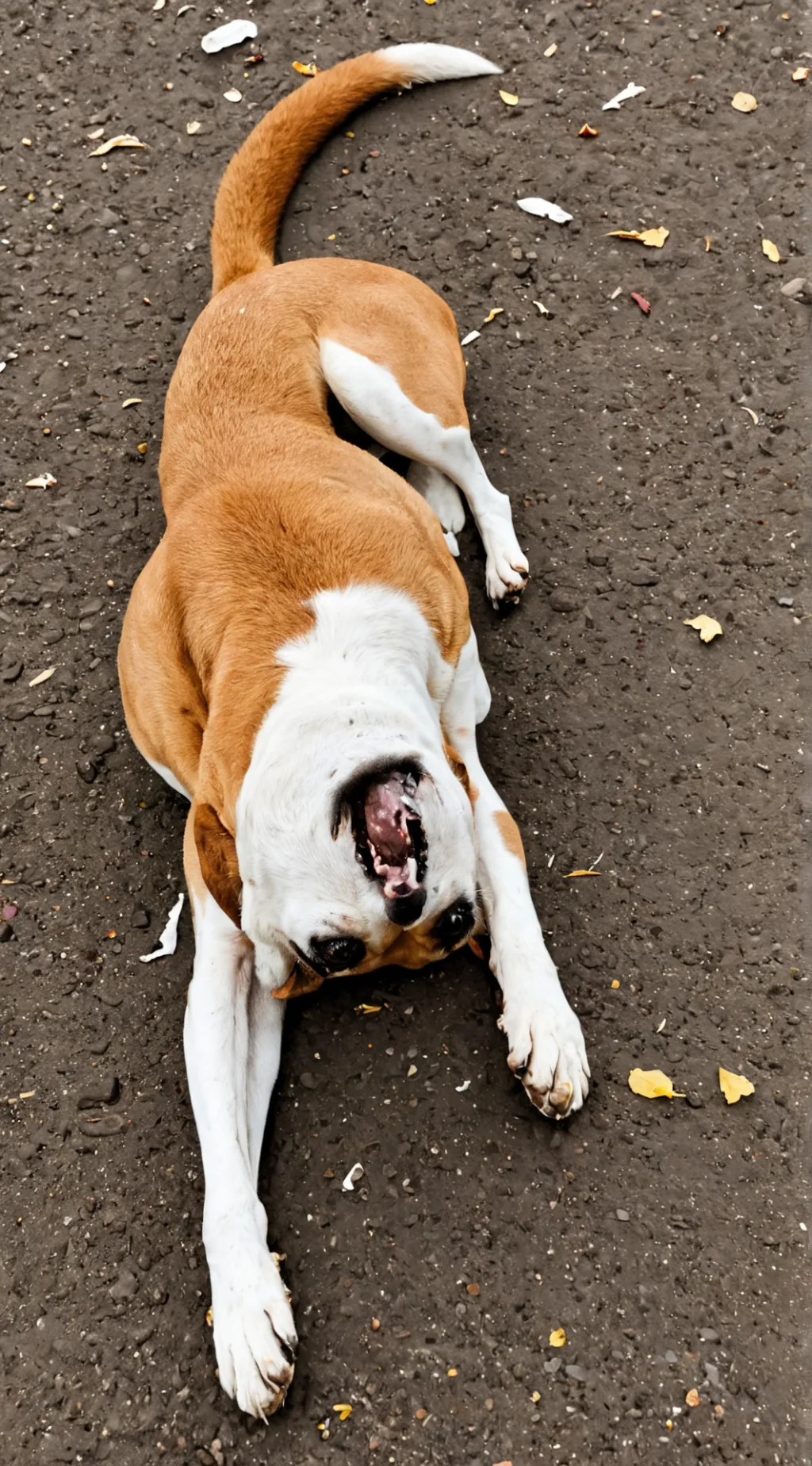 ai character: dolperganger perro background