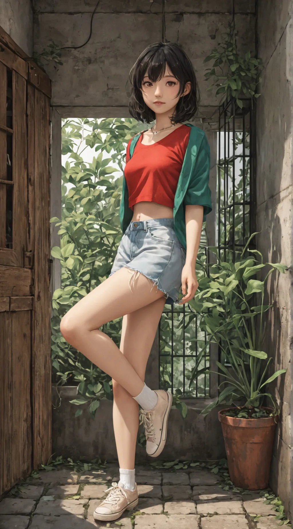 ai character: Wedgie friends background