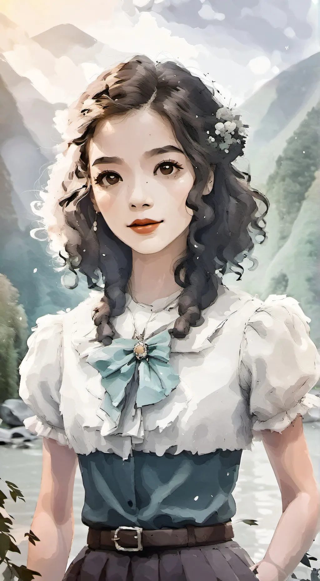 ai character: maria background